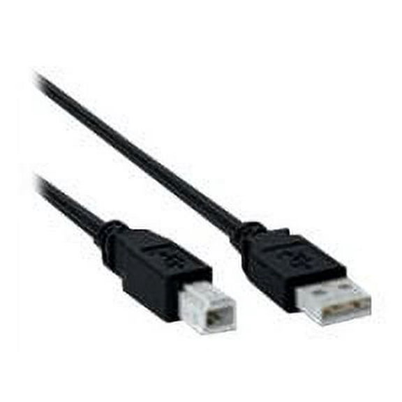 Staples USB Printer Cable 6 ft Black NX29749