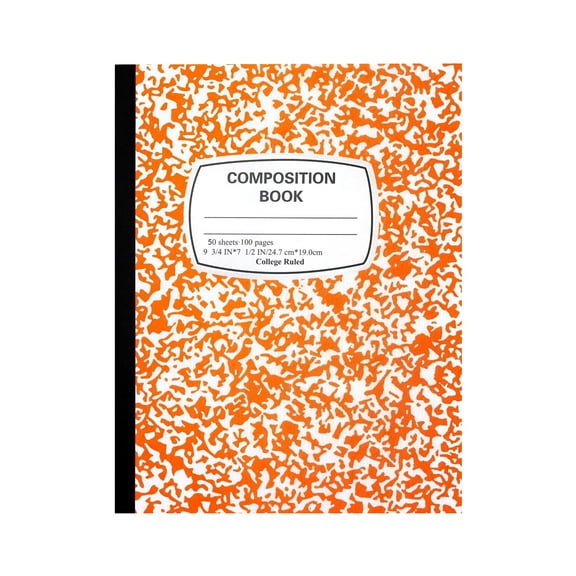 NXUJEUG Novelty Wide Ruled Composition Notebook - Pack of 1-50 Sheets 9.72" x 7.48" - Compositon Book Wide Ruling, Back to S-chool Supplies