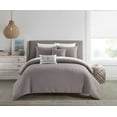 thumbnail image 1 of NY&C Home Davina 5-Piece Geometric Comforter Set, Queen, Lavender, 1 of 2