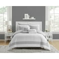 thumbnail image 1 of NY&C Home Gibson 9-Piece Reversible Hotel Collection Comforter Set, King, Grey, 1 of 2