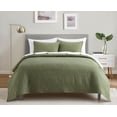 thumbnail image 1 of NY&C Home Kelsey Green Queen 7-Piece Quilt Set, 1 of 6