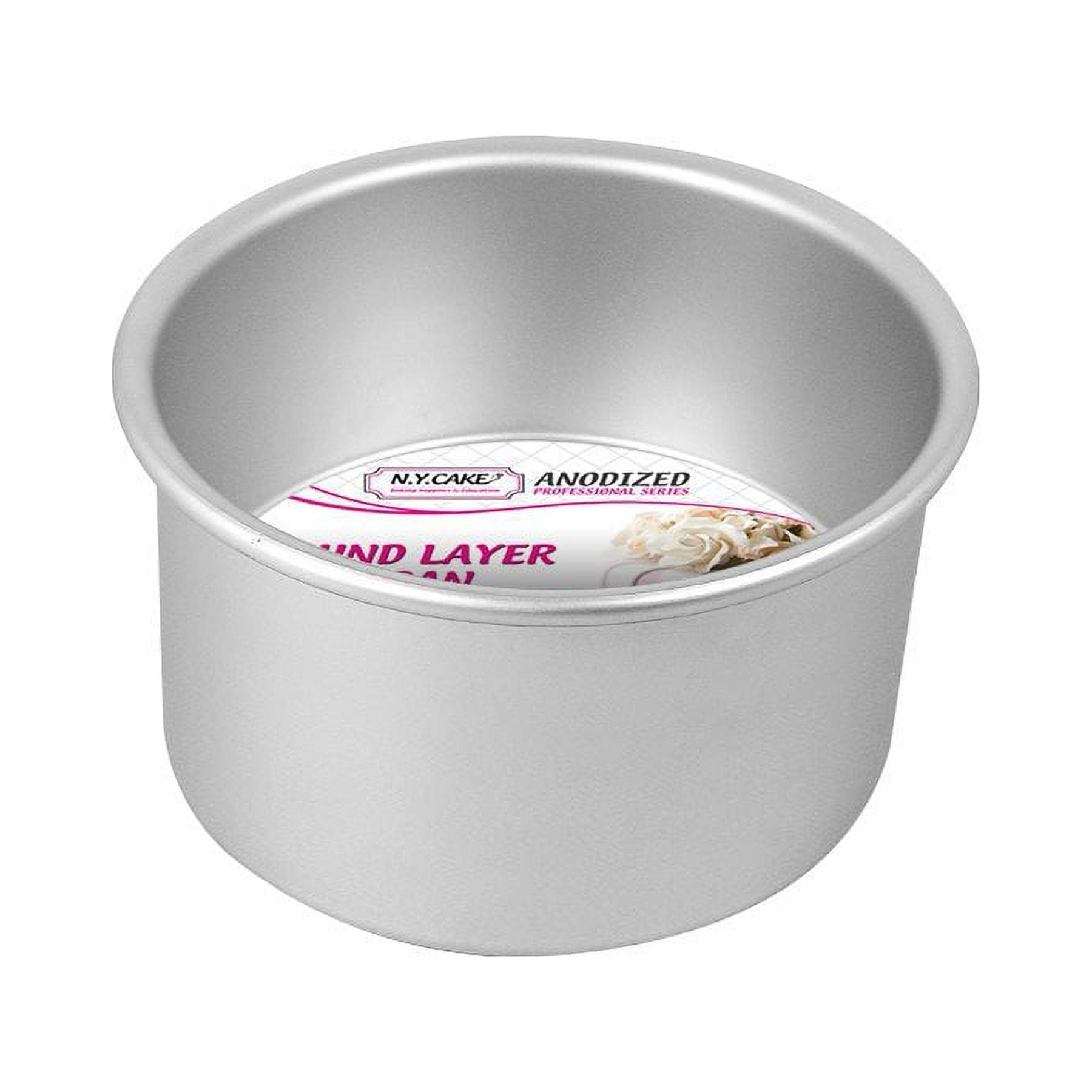 NY Cake Professional 6” x 4” Aluminum Cake Pan
