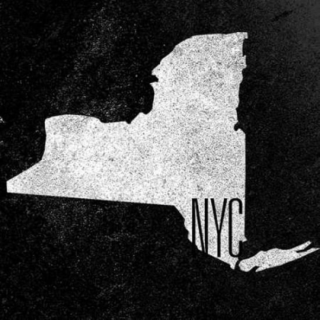 NY Chalk with Border Canvas Art - Sundance Studio (24 x 24)