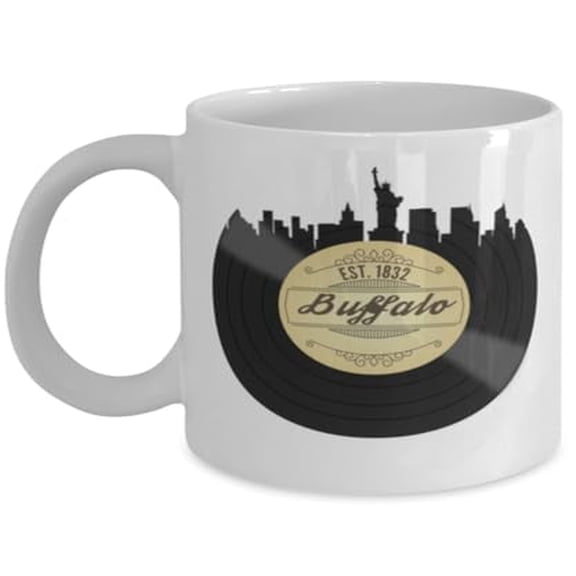 Buffalo NY Est 1832 - New York Lover - 11 oz Ceramic Coffee Mug