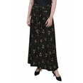 thumbnail image 1 of NY Collection Women's Petite Maxi Skirt With Sash Waist Tie, 1 of 4