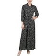 thumbnail image 1 of NY Collection Womens Petites Crinkle Tiered Maxi Dress, 1 of 1