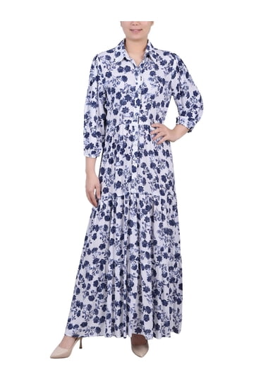 silk petite dresses Petite Eva Floral Silk Dress