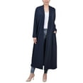 thumbnail image 1 of NY Collection Womens Petites Long Layering Duster Sweater, 1 of 1