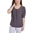 thumbnail image 1 of NY Collection Womens Petites Office Professional Blouse, 1 of 2