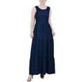 thumbnail image 1 of NY Collection Womens Smocked Tiered Maxi Dress, 1 of 1