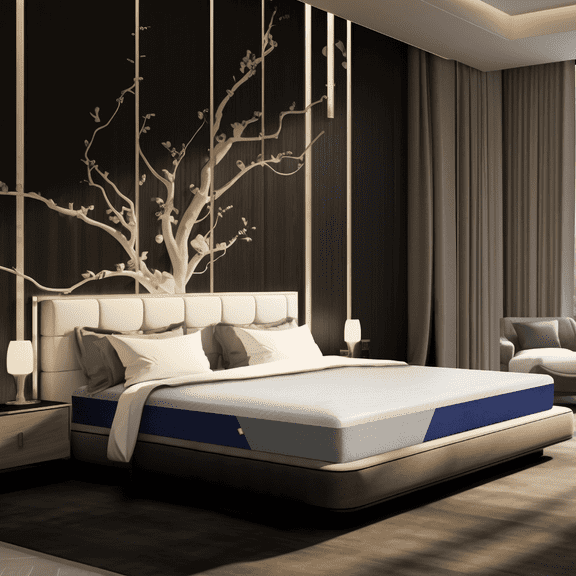 NY Furniture 8-Inch Queen Firm Tight Top Memory Foam Mattress with Antimicrobial