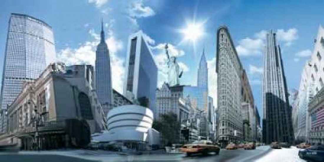 NY Highlights Canvas Art - Nyss (24 x 48)