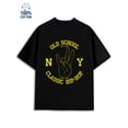 thumbnail image 1 of NY Hip-Hop Tee for men funny humor 180G 100% Cotton black sixty years old husband Retro Unisex Shirt Crewneck tshirts Vintage Unisex Shirt Graphic Tee tshirts Classic Unisex Shirt Cotton tshirts, 1 of 7