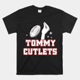 NY Italian Hand Gesture Tommy Cutlets Football Quarterback Unisex T