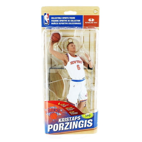 NY Knicks NBA Series 29 Figure: Kristaps Porzingi (White Uniform Variant)