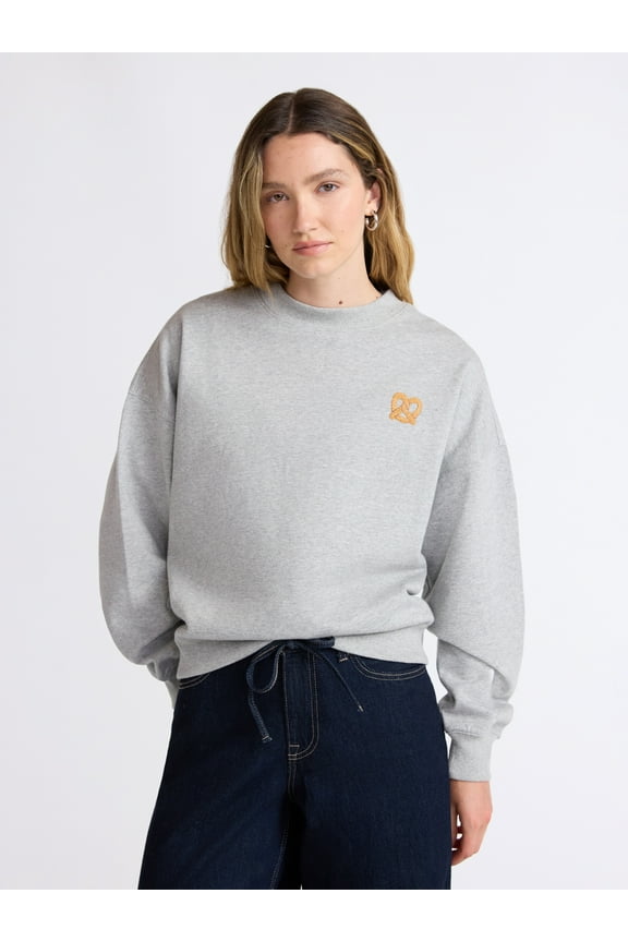 Limited Edition Women’s and Women's Plus New York Graphic Sweatshirt with Embroidery, Sizes XS-4X