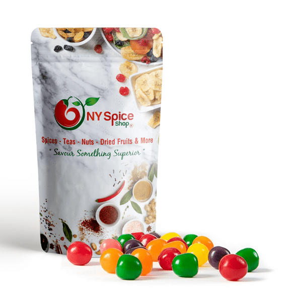 NY SPICE SHOP Assorted Fruit Sour Balls - 1 Pound - Sour Balls Candy - Sour Candy Balls
