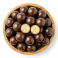 thumbnail image 1 of NY SPICE SHOP Belgian Dark Chocolate Covered Malt Balls - 08 Ounce - Dark Chocolate Malted Milk Balls - Cocoa-Coated Malt Crunch Bites - Dark Chocolate Malt Ball Holiday Snacks, 1 of 7