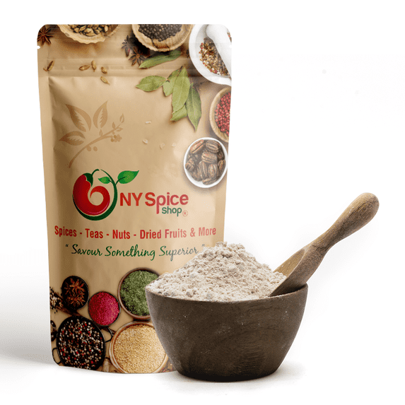 NY SPICE SHOP Black Chickpeas Flour - 5 Pound - Kala Chana Besan - Chick Peas Flour - Black Chickpeas Powder - Finely Ground Kala Chana Besan for Cooking and Baking