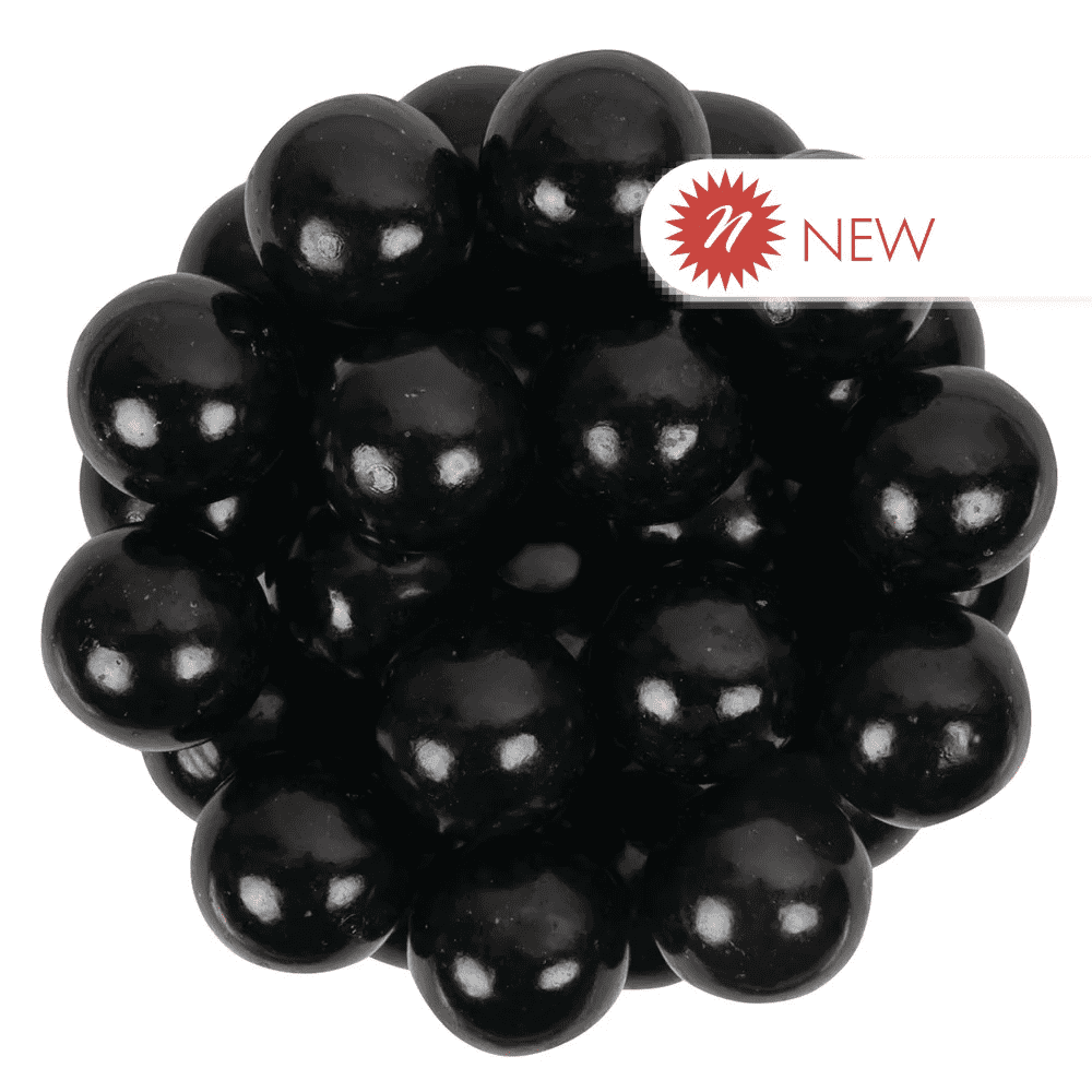 NY SPICE SHOP Black Gumballs - 1 Pound - Approx. 50 Pieces Per Pound ...