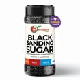 thumbnail image 1 of NY SPICE SHOP Halloween Black Sanding Sugar - 04 Ounce - Halloween Sanding Black Sugar - Colored Sugar Crystals - Colored Sugars for Cookie Decorating - Colored Sanding Sugar, 1 of 7