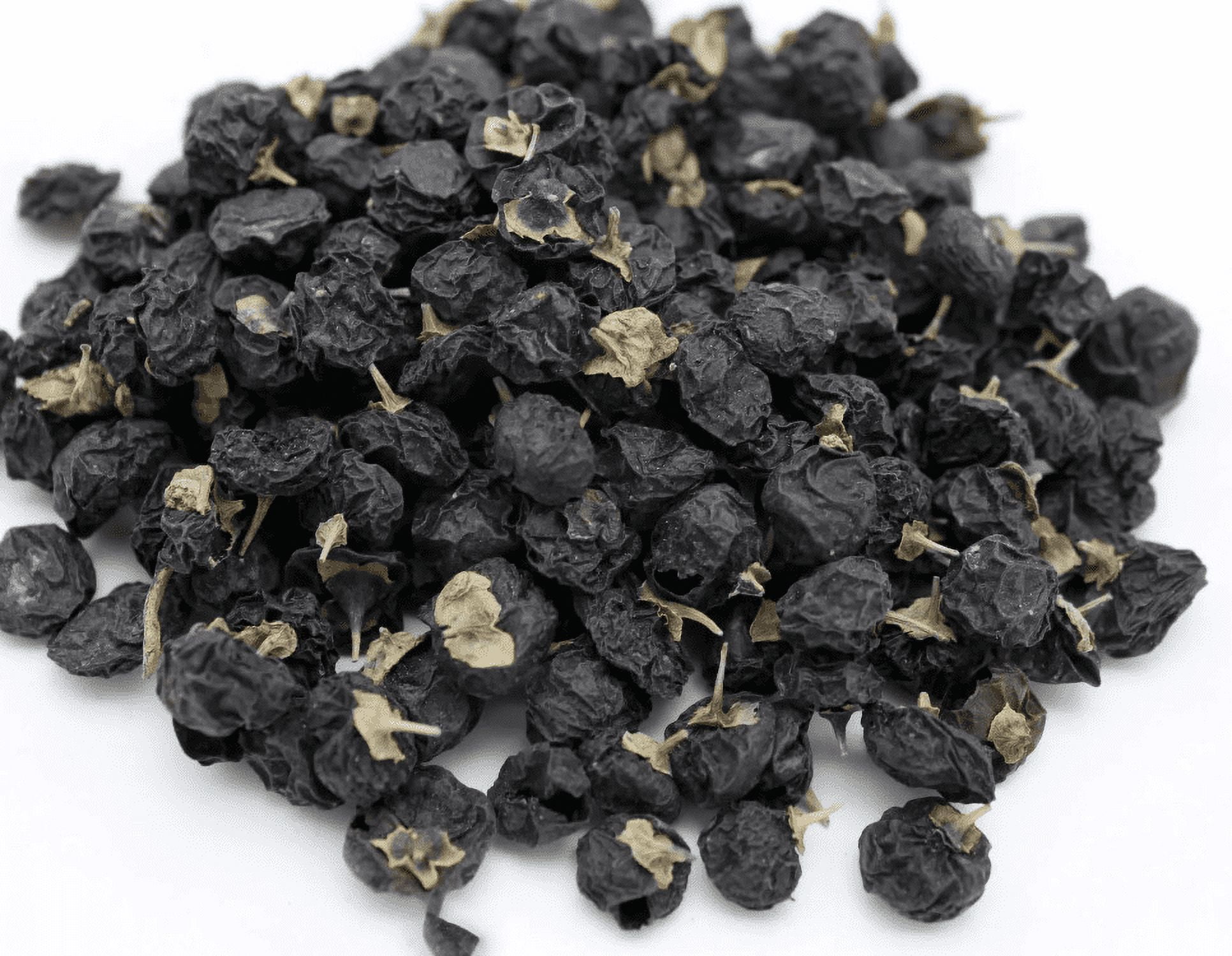 NY SPICE SHOP Black Wolfberry - 08 Ounce - Black Goji Berry