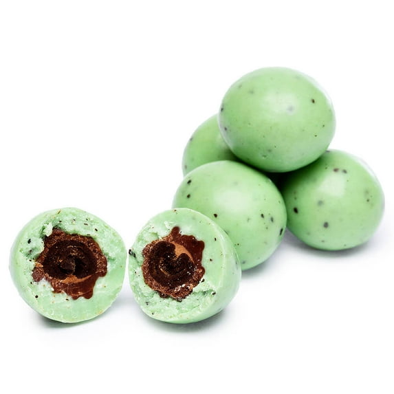 NY SPICE SHOP Cafe Mint Espresso Beans - 1 Pound - White Confectionery Chocolate - Espresso Beans