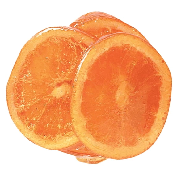 NY SPICE SHOP Candied Orange Slices - 08 Ounce - Glazed Orange Slices - Crystallized Orange Round - Orange Peel Candy - Sugared Orange Discs