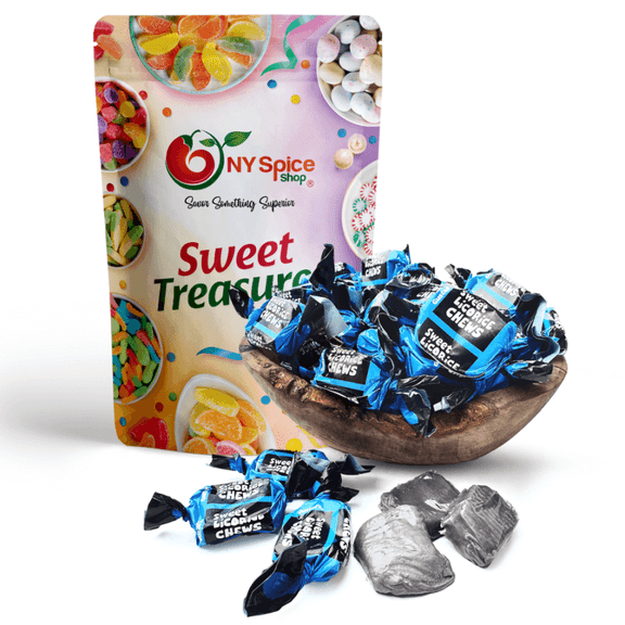 NY SPICE SHOP Chews Licorice Sweet Toffees - 3 Pound