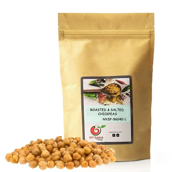 NY SPICE SHOP Chickpeas Roasted & Salted - 5 Pound - Roasted Chickpeas - Chickpea Snacks