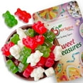 thumbnail image 1 of NY SPICE SHOP Christmas Gummy Bears - 1 Pound - Christmas Bears - Christmas Candy - Christmas Candy Bulk, 1 of 7