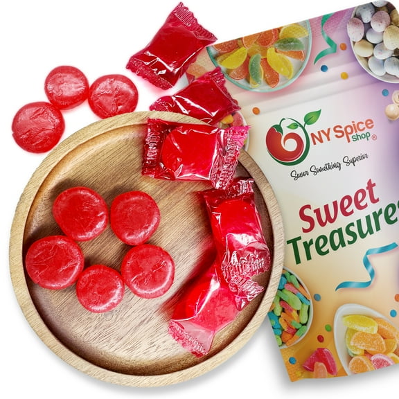 NY SPICE SHOP Cinnamon Discs - 3 Pound - Cinnamon Candy - Cinnamon Hard Candy - Cinnamon Disk Hard Candy - Cinnamon Candy Discs