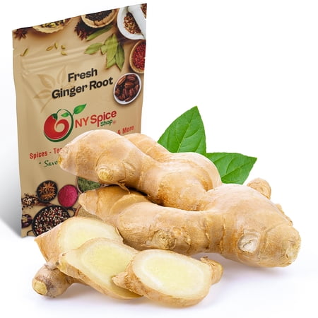 NY SPICE SHOP Fresh Ginger Root - 3 Pound - Fresh Ginger - Whole Ginger Root