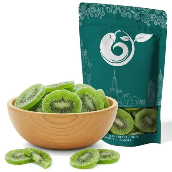NY SPICE SHOP Dried Kiwi Fruit Slices - 3 Pound - Dried Kiwi Slices - Dried Kiwi Fruit - Sweet & Tart Dried Kiwi Fruits - Sweetened Kiwi Chips - Dehydrated Kiwi Slices