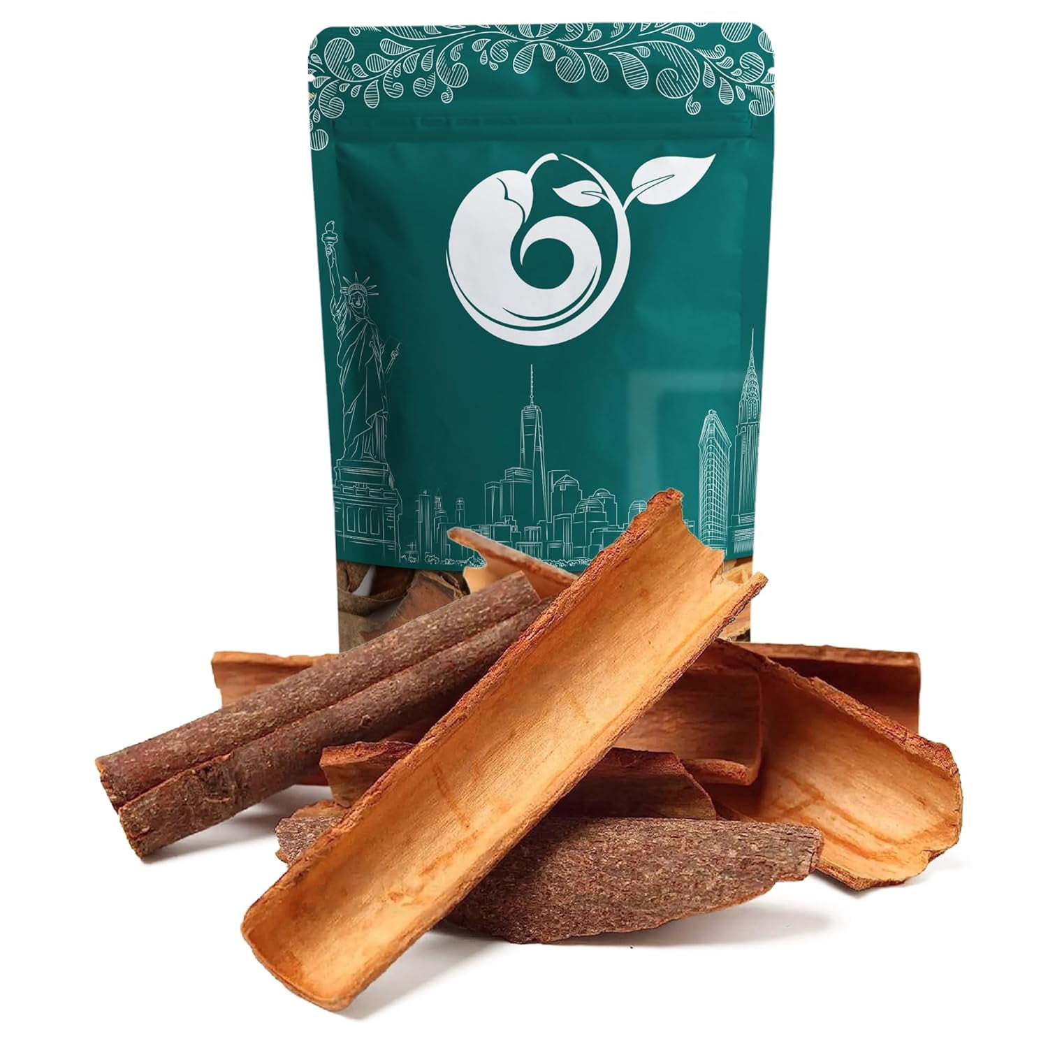 NY SPICE SHOP Dried Mauby Bark Herb - 3 Pound - Colubrina Bark - Caribbean Mauby - Mauby Tree Bark Herbs - Bark Thin - Mauby Tea Herb - Mauby Bark Bulk