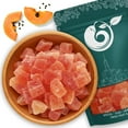 thumbnail image 1 of NY SPICE SHOP Dried Papaya Chunks - 5 Pound - Diced Papaya - Hawaiian Papaya Fruit - Sweet Papaya Bites - Tropical Papaya Cubes - Candied Papaya Chunks, 1 of 7