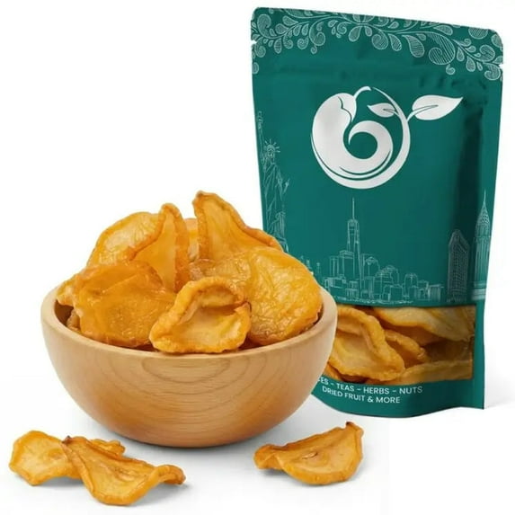 NY SPICE SHOP Dried Pears Californian Jumbo - 3 Pound - Jumbo Dried Pear Slices - Golden Pear Pieces - Soft & Tender Dried Pear Slices - Sweet Golden Pear Halves for Snacking, Baking, Trail Mix