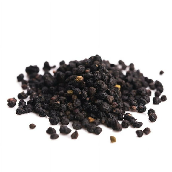 NY SPICE SHOP Dried Whole Elderberries - 04 Ounce - Dried elderberry - Black Elderberries