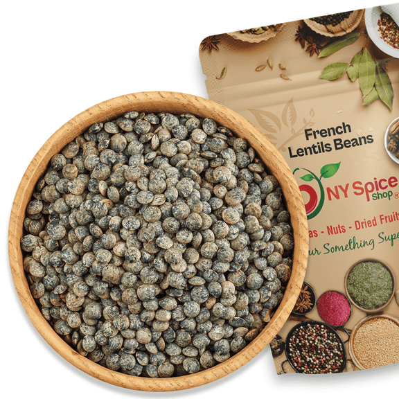 NY SPICE SHOP French Lentils - 5 Pound - Green Lentils