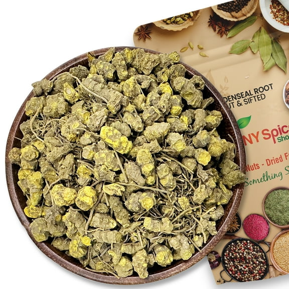 NY SPICE SHOP Goldenseal Root - 03 Ounce - Cut & Sifted