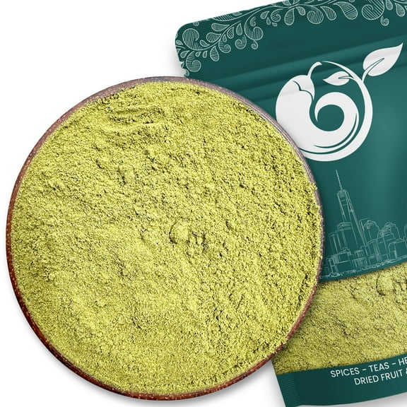 NY SPICE SHOP Ground Makrut Lime Leaves - 04 Ounce - Kaffir Leaves - Thai Lime Leaves - Citrus Hystrix Leaves - Wild Lime Leaves