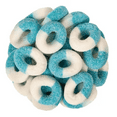 thumbnail image 1 of NY SPICE SHOP Gummy Blue Raspberry Rings - 08 Ounce - Jelly Candy - Jelly Rings, 1 of 1