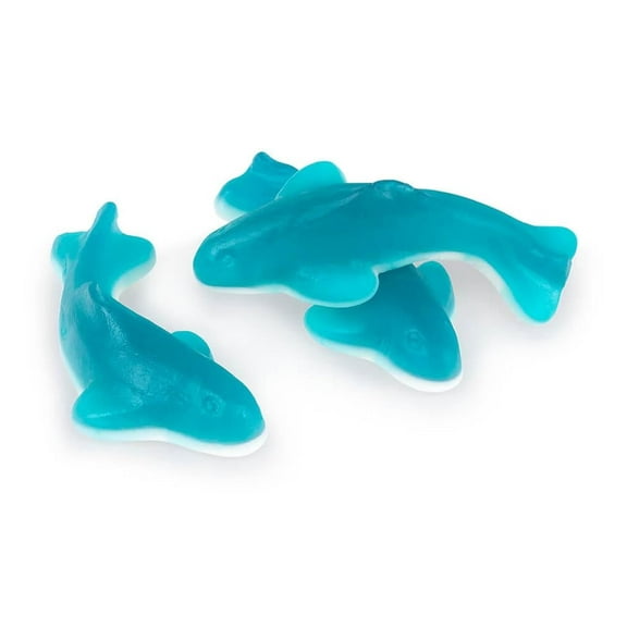 NY Spice Shop Gummy Killer Sharks - 1 Pound - Gummy Candies - Gummy Candy - Movie Snacks - Candy Gummies