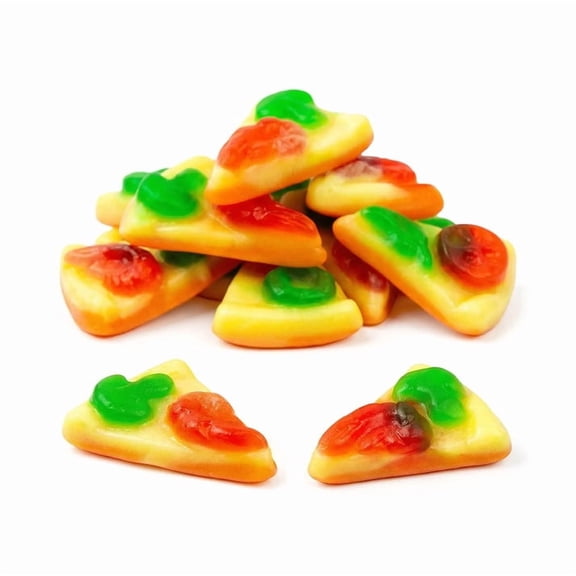 NY SPICE SHOP Gummy Pizza Slices - 3 Pound - Pizza Gummies - Gummy Pizza Candy - Fruity Pizza Gummies - Gummy Slices Fun Shaped Fruity Gummy Candy for Parties, Gifts & Snacks