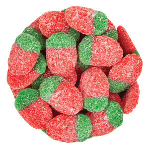 NY SPICE SHOP Gummy Sour Wild Strawberries - 1 Pound - Sour Strawberry Gummies - Wild Berry Chews - Strawberry Sour Bites - Tangy Strawberry Candy