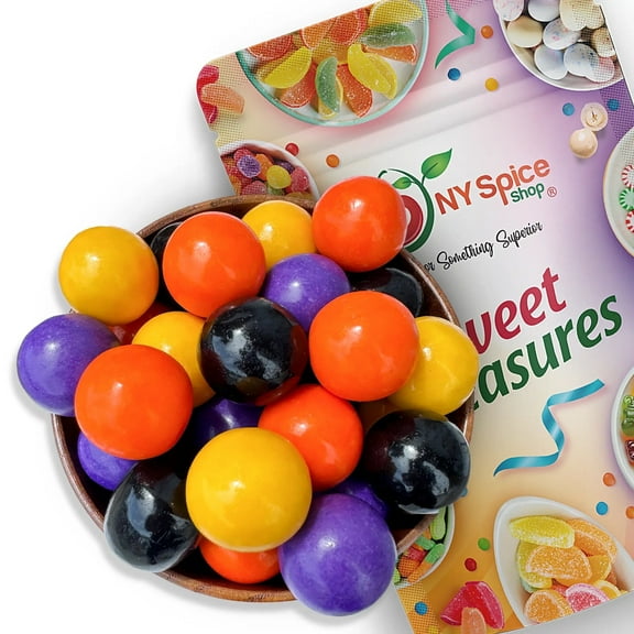 NY SPICE SHOP Halloween Gumballs - 1 Pound - Halloween Candy - Halloween Candy Bulk - Halloween Gummy Candy