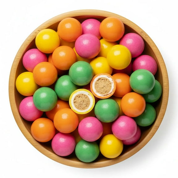 NY Spice Shop Ice Cream Sundae Chocolate Malt Balls Party Decorations - 08 Ounce - Malted Milk Ball Candy Birthday Gifts - Chocolate Malted Milk Balls - Dark Chocolate Malt Ball Holiday Snacks