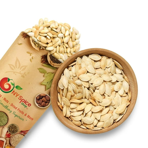 NY SPICE SHOP Lady Nail Pumpkin Seeds - 1 Pound - Whole Roasted & Salted Pumpkin Seeds