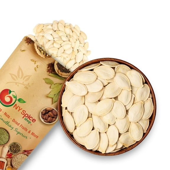 NY SPICE SHOP Lady Nail Pumpkin Seeds - 1 Pound - Whole Roasted & Unsalted Pumpkin Seeds
