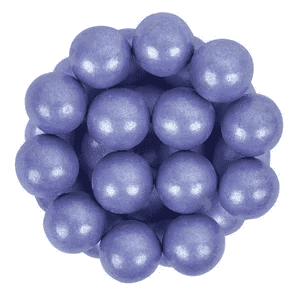 NY SPICE SHOP Lavender Shimmer Gumballs - 3 Pound - Tutti Frutti Flavor - Shiny Purple Gumballs - Pearl Lavender Bubble Gum Balls - Amethyst Glow Tutti Frutti Gum Spheres